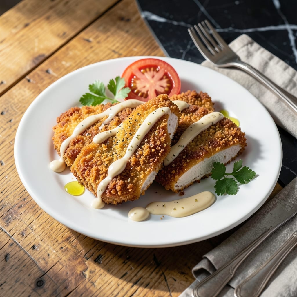 Vegan Chicken Schnitzel Recipe: Panko-Crusted Crispy Cutlets