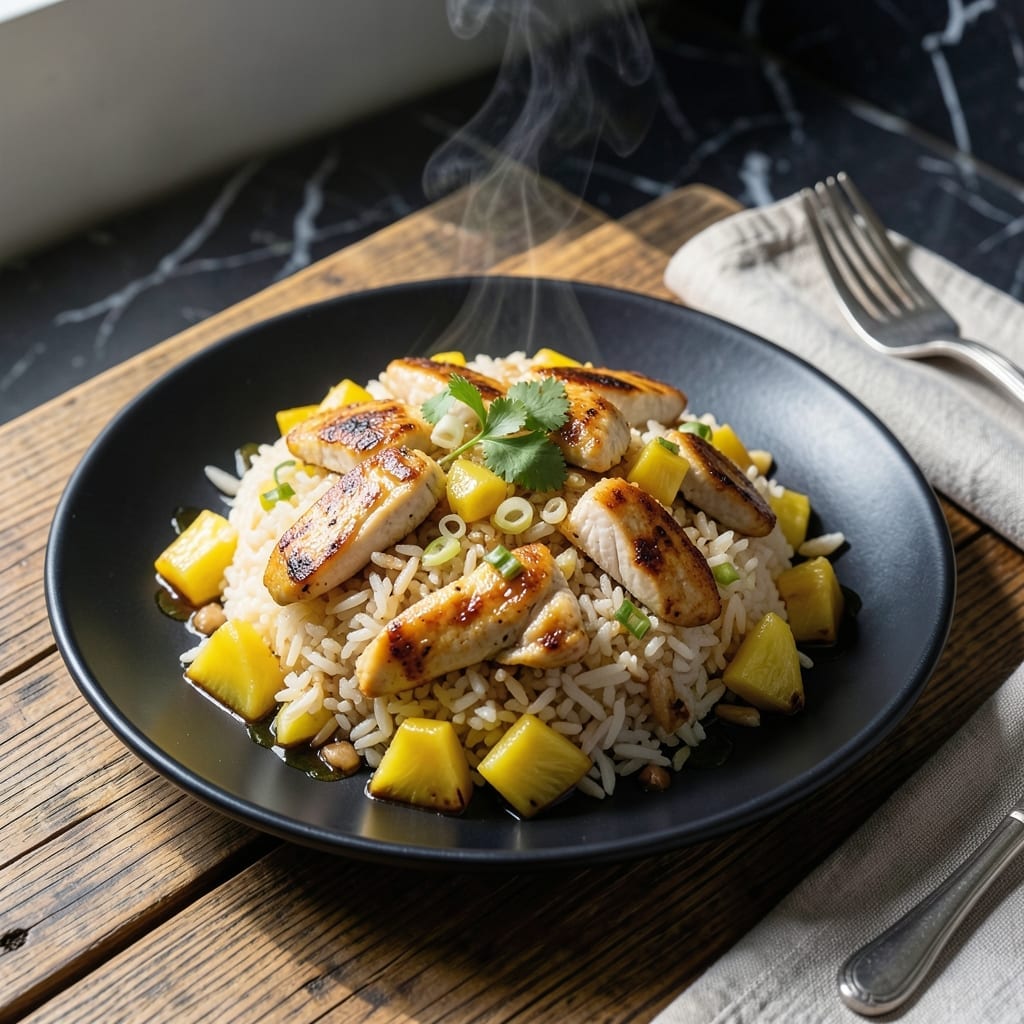 Chicken Pineapple Fried Rice Thai Recipe: Tropical Wok Magic with Bold Flavors