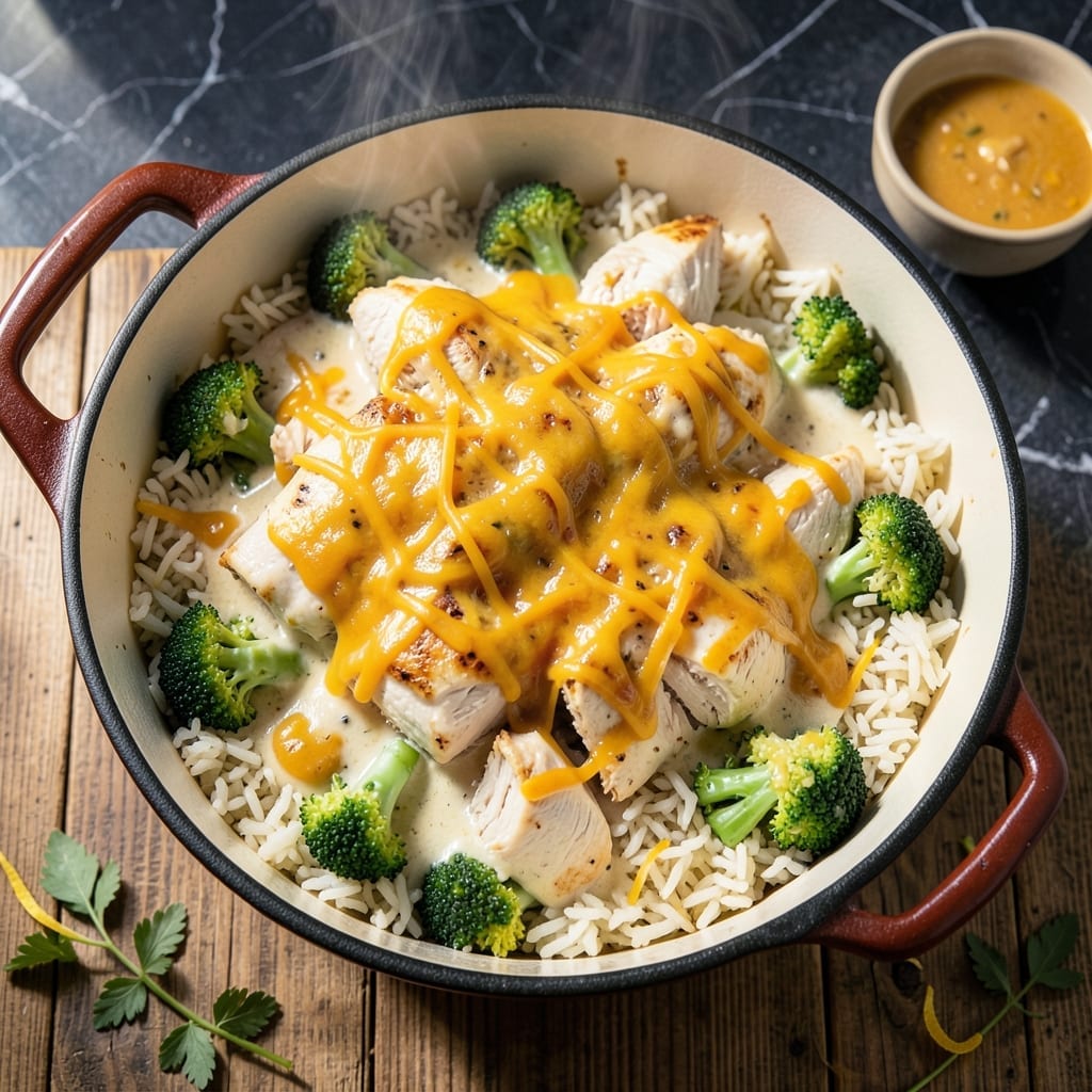 Chicken Broccoli Rice Casserole Recipe Crockpot: Hands-Off Comfort Meal