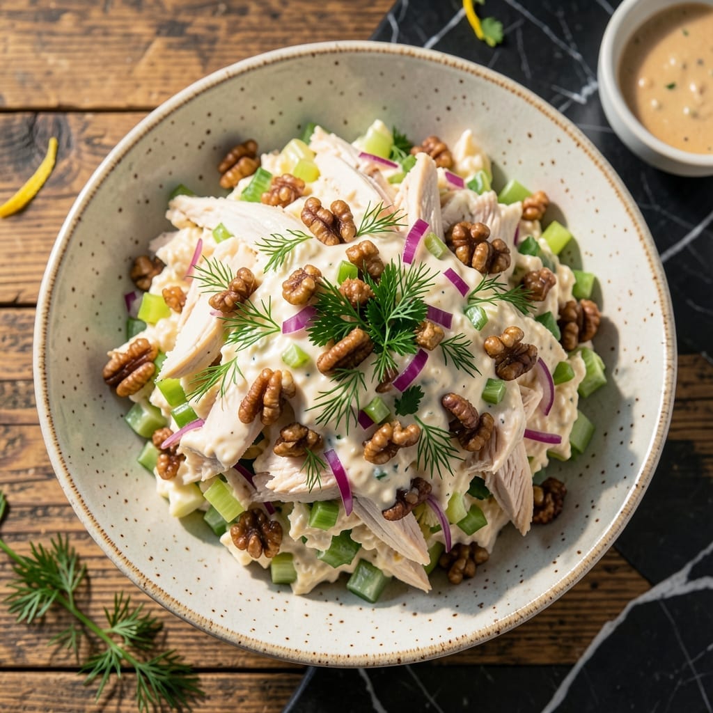 Best Ever Chicken Salad Recipe: Zesty Herbs and Crunchy Texture