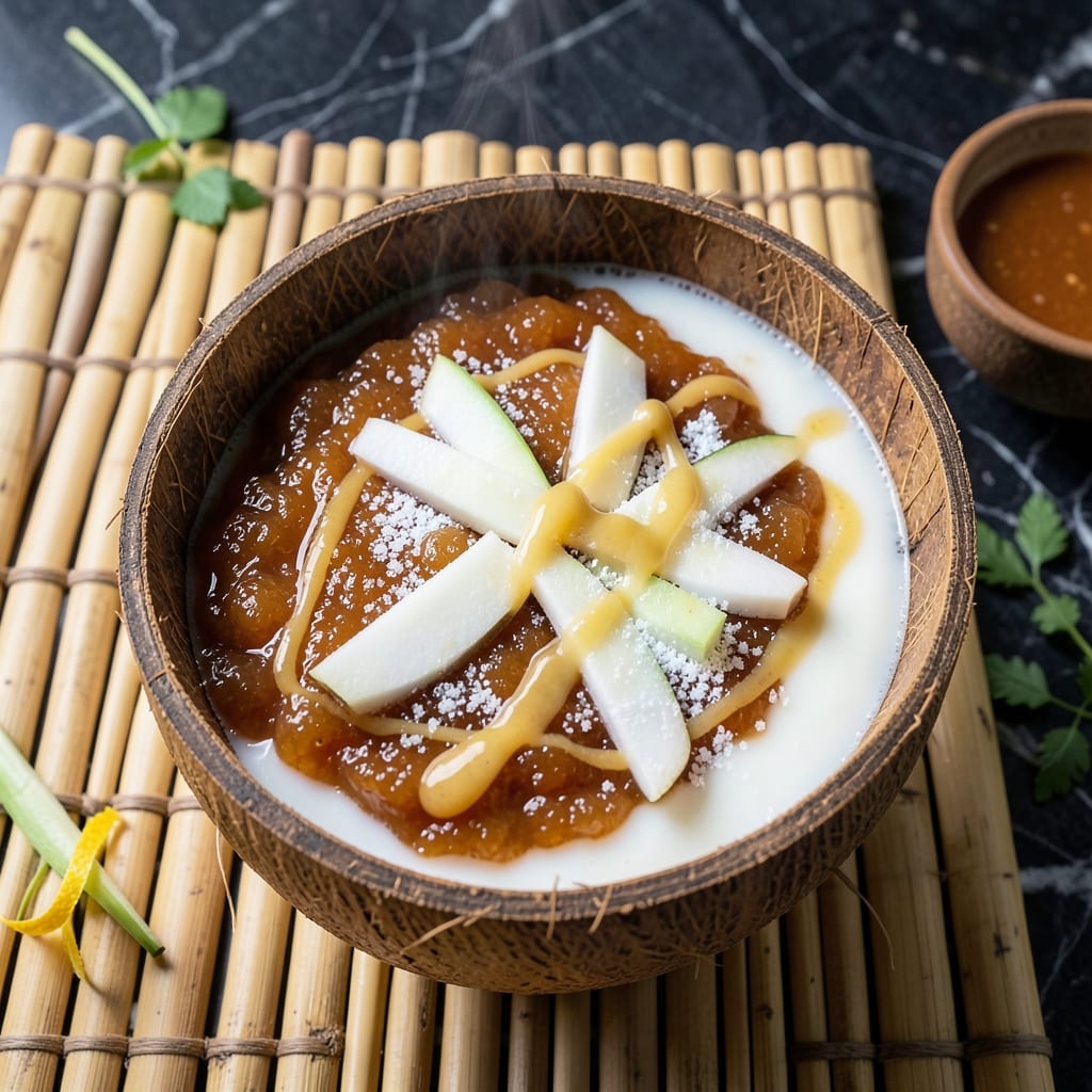 Glutinous Rice Flour With Coconut Milk Recipe Filipino: Chewy Sweetness With Tropical Aroma Glutinous Rice Flour With Coconut Milk Recipe Filipino: Chewy Sweetness With Tropical Aroma