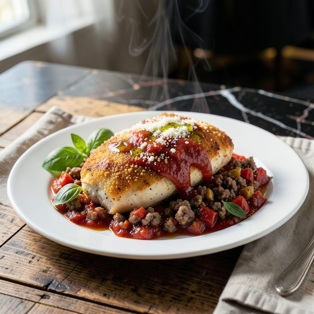 Ragu Chicken Parmesan Recipe: Saucy Layers Over Crispy Cutlets Ragu Chicken Parmesan Recipe: Saucy Layers Over Crispy Cutlets