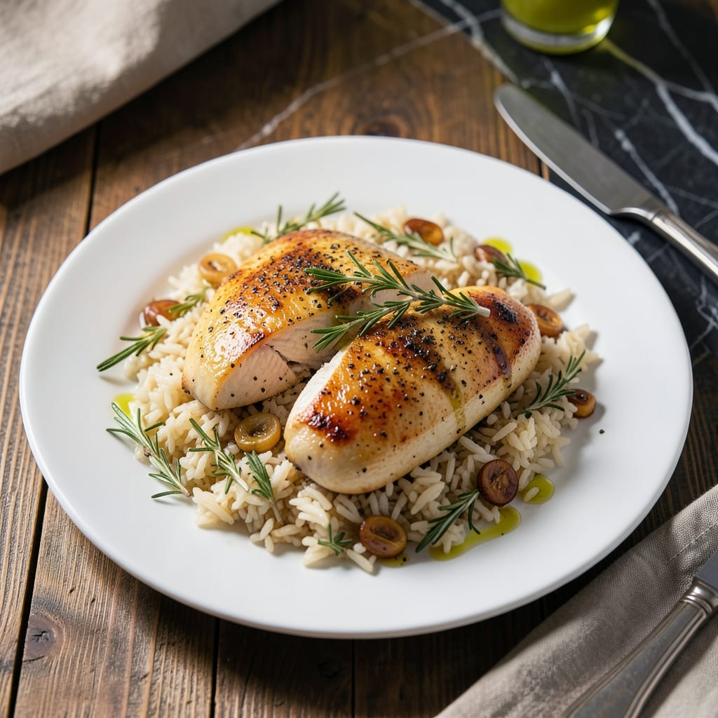 Uncle Ben's Rice Recipe: Fluffy Grains With Savory Herb Chicken