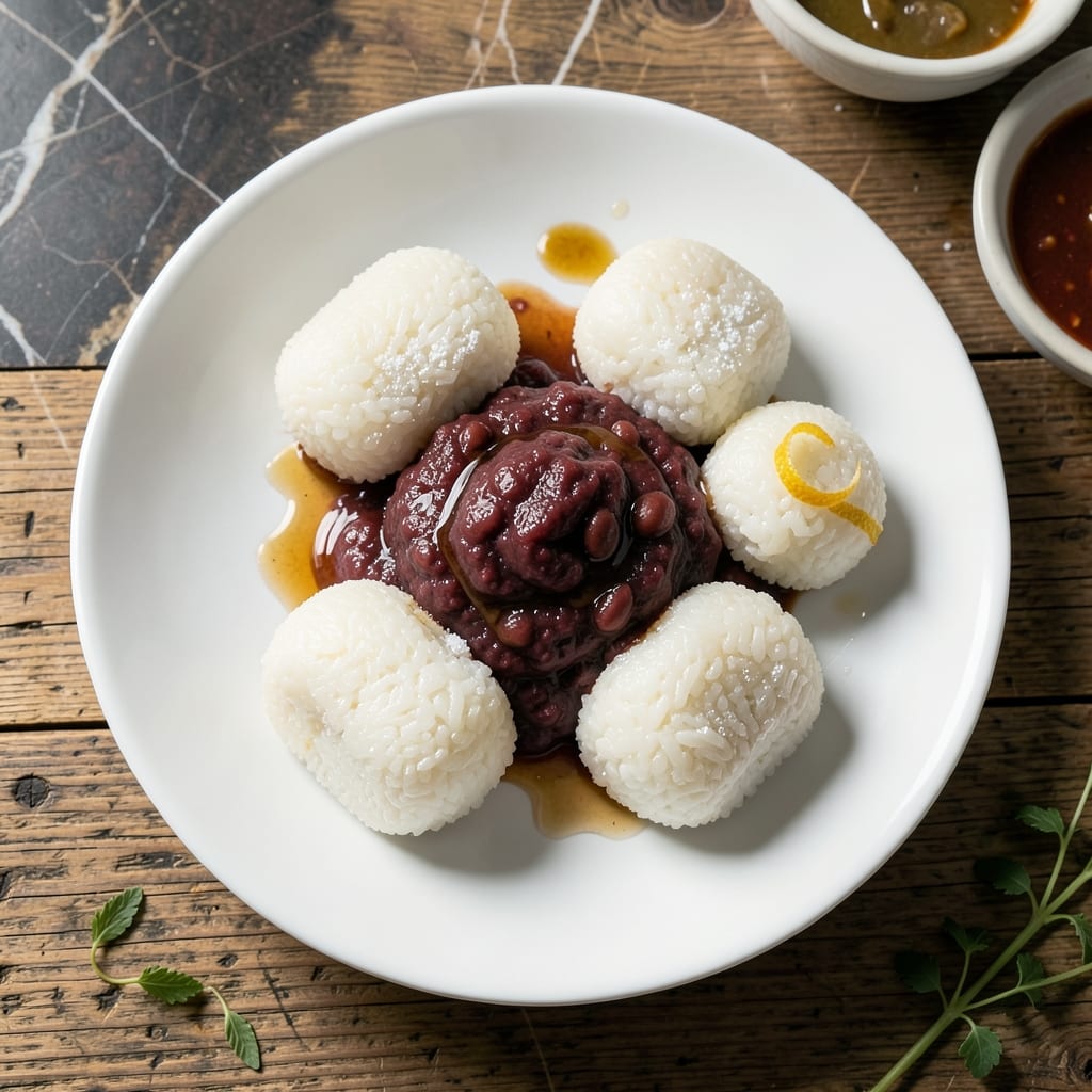 Red Bean Rice Cake Recipe: Sweet and Chewy Korean Delight