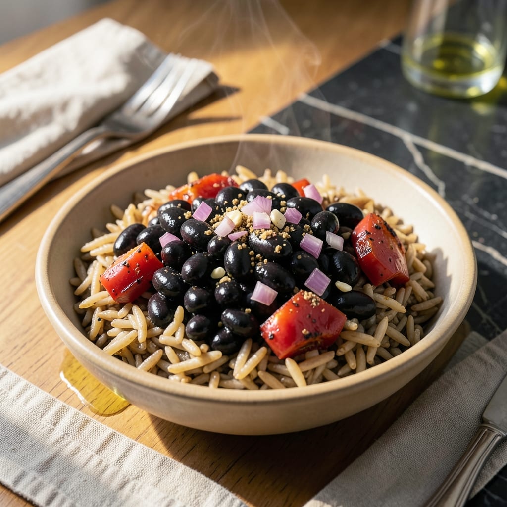 Healthy Black Beans And Rice Recipe: Fiber-Rich Latin Flavor Healthy Black Beans And Rice Recipe: Fiber-Rich Latin Flavor