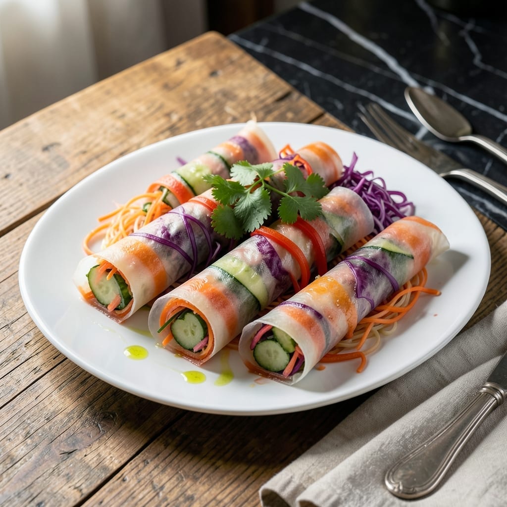 Fresh Rice Paper Rolls Recipe: Light and Crisp Vietnamese Freshness Fresh Rice Paper Rolls Recipe: Light and Crisp Vietnamese Freshness