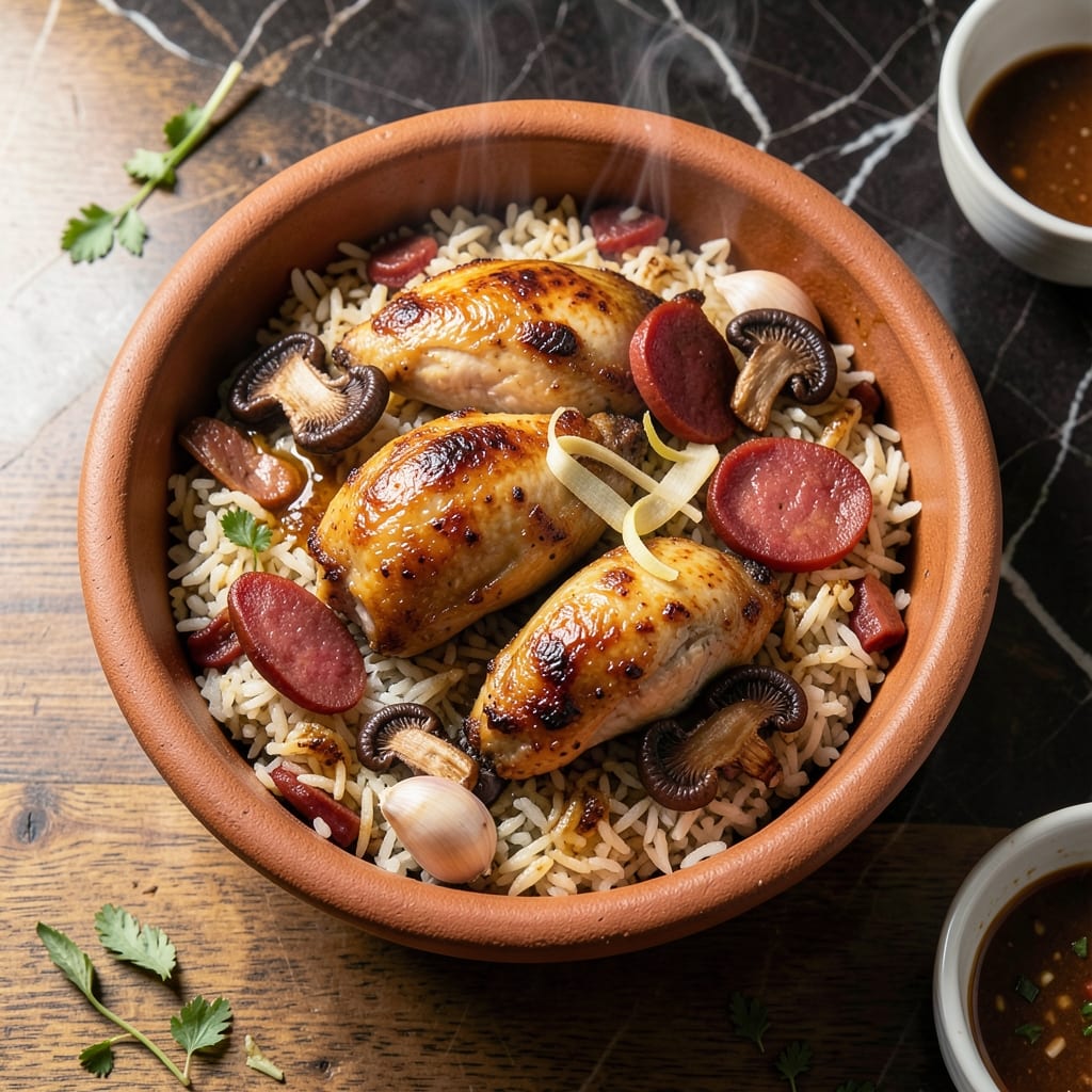 Clay Pot Chicken Rice Recipe: Fragrant One-Pot Tradition With Golden Grains