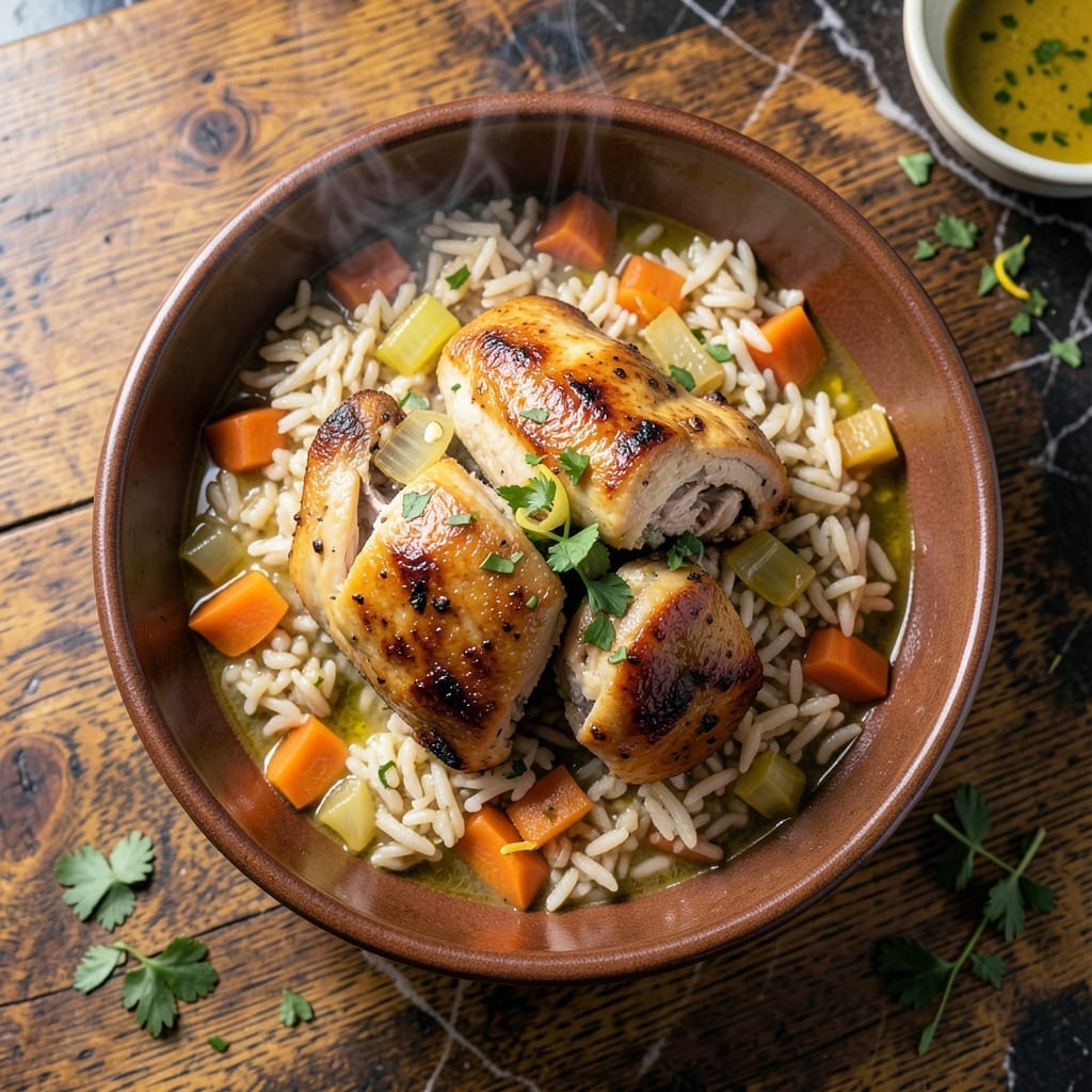 Chicken and Rice Stew Recipe: Hearty One-Pot Comfort with Tender Chicken