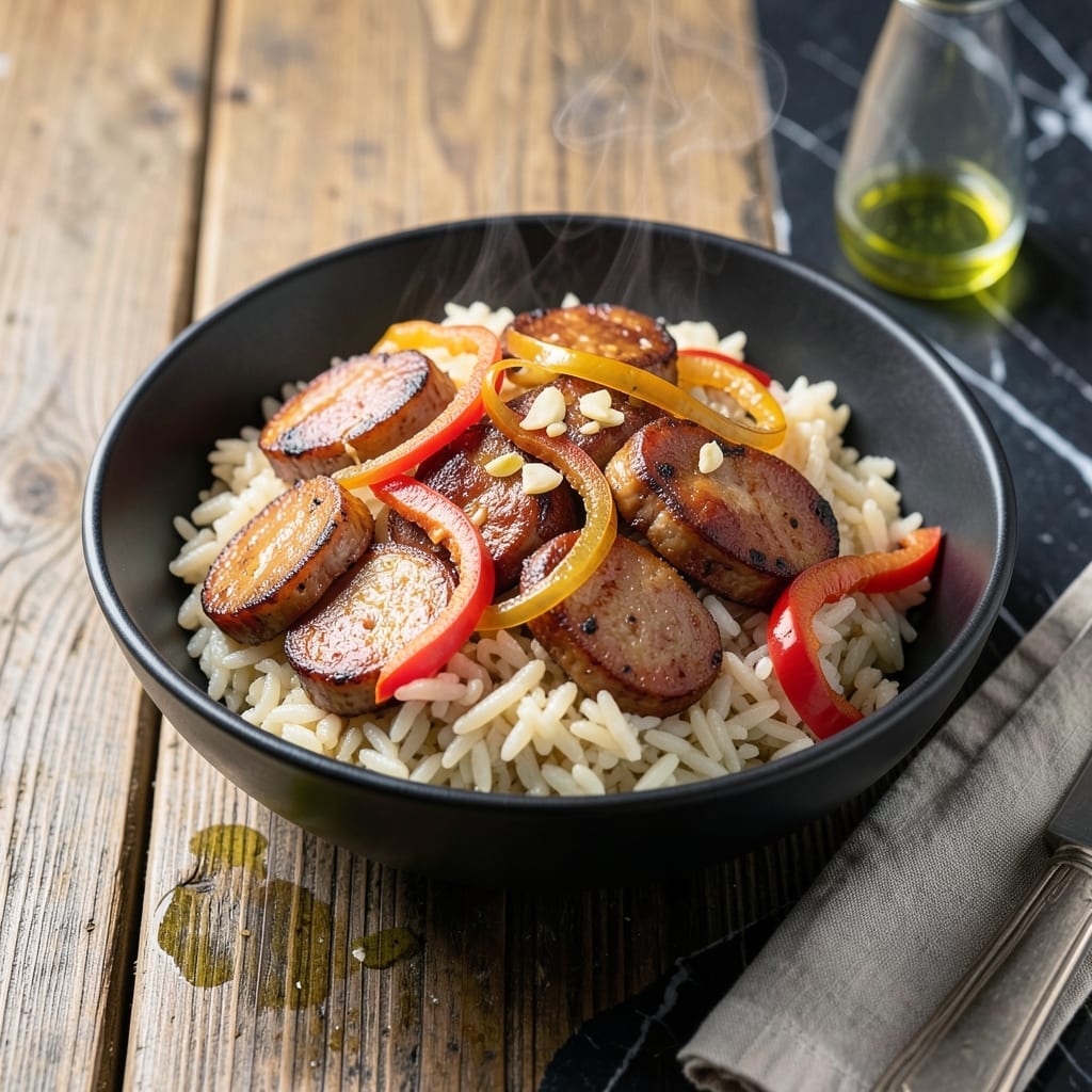 Instant Pot Rice and Sausage Recipe: Smoky One-Pot Weeknight Dinner
