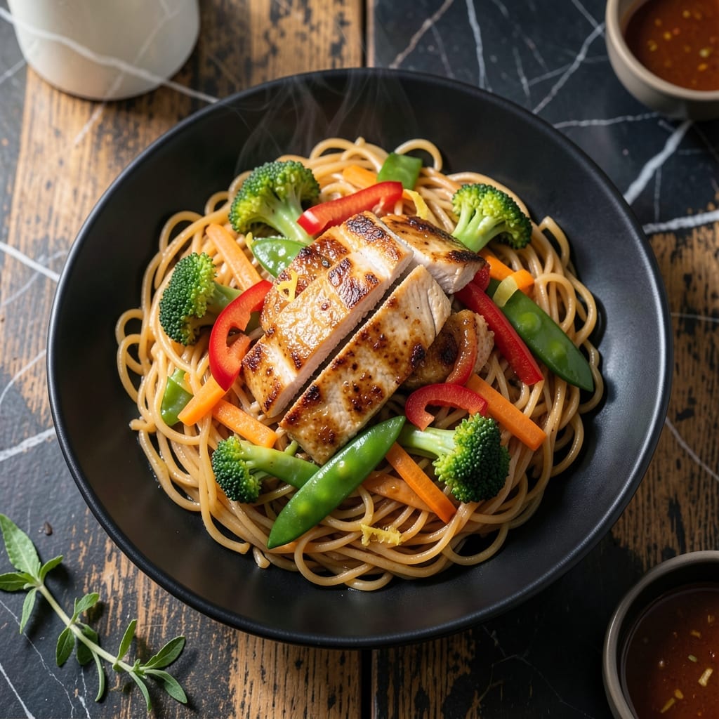 Healthy Chicken Lo Mein Recipe: Light Yet Satisfying Wok Toss