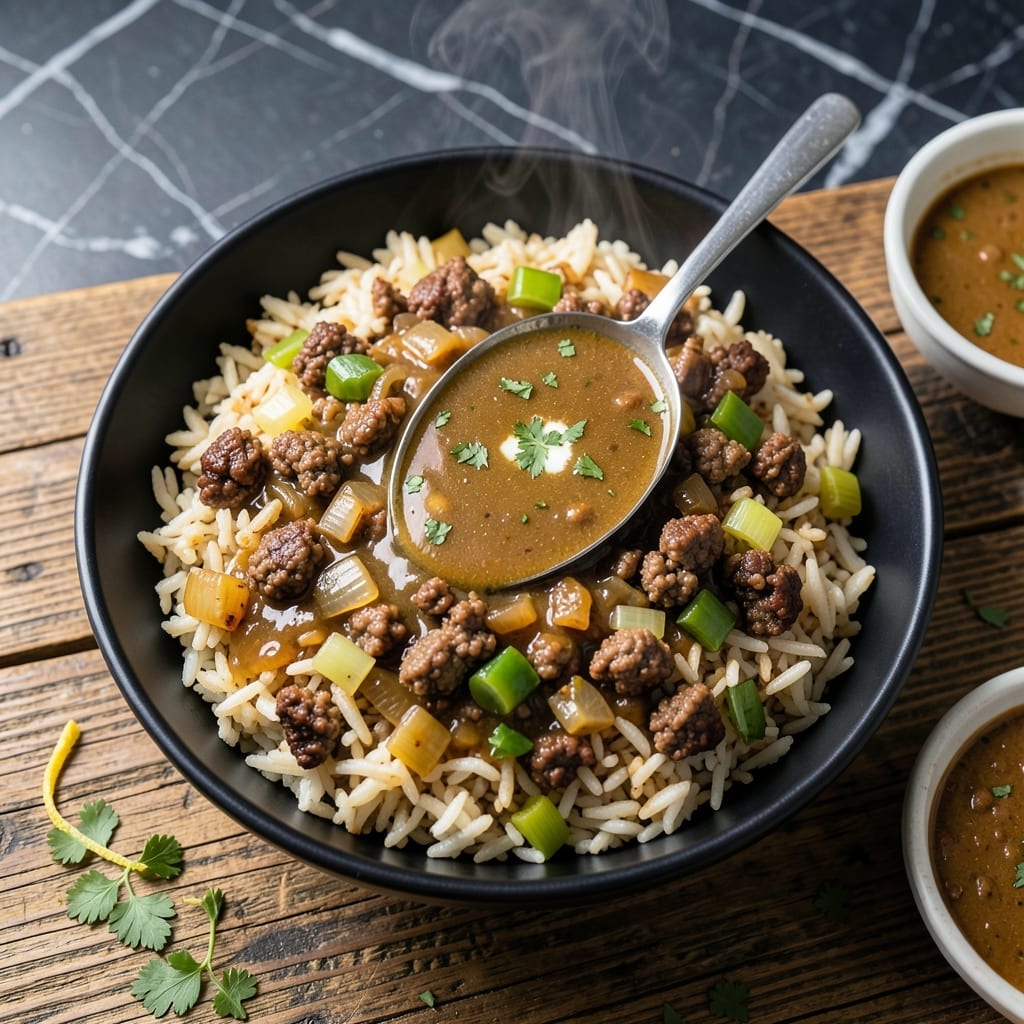 Dirty Rice Recipe With French Onion Soup: Umami-Rich Twist on Classic Comfort