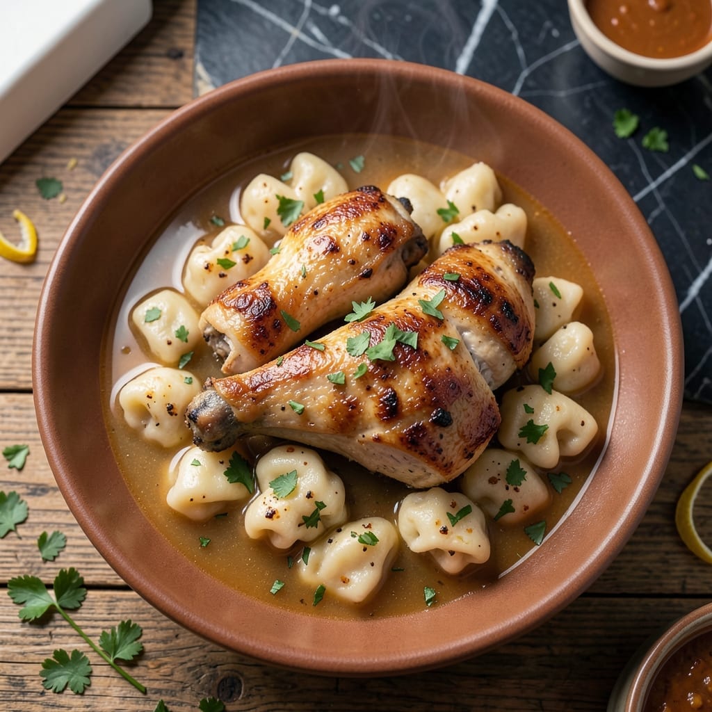 Chicken and Spaetzle Recipe: German-Style Dumpling Comfort Chicken and Spaetzle Recipe: German-Style Dumpling Comfort
