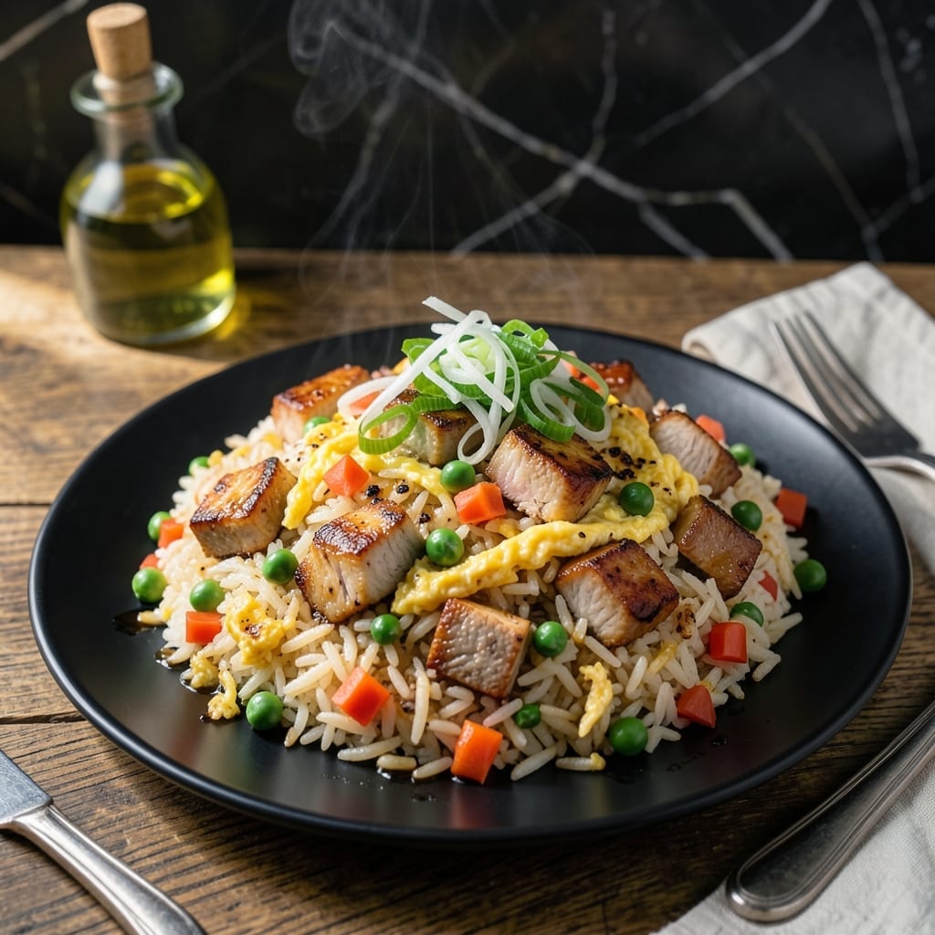 Pork Fried Rice Recipe With Leftover Pork Chops: Wok-Tossed Savory Revival Pork Fried Rice Recipe With Leftover Pork Chops: Wok-Tossed Savory Revival