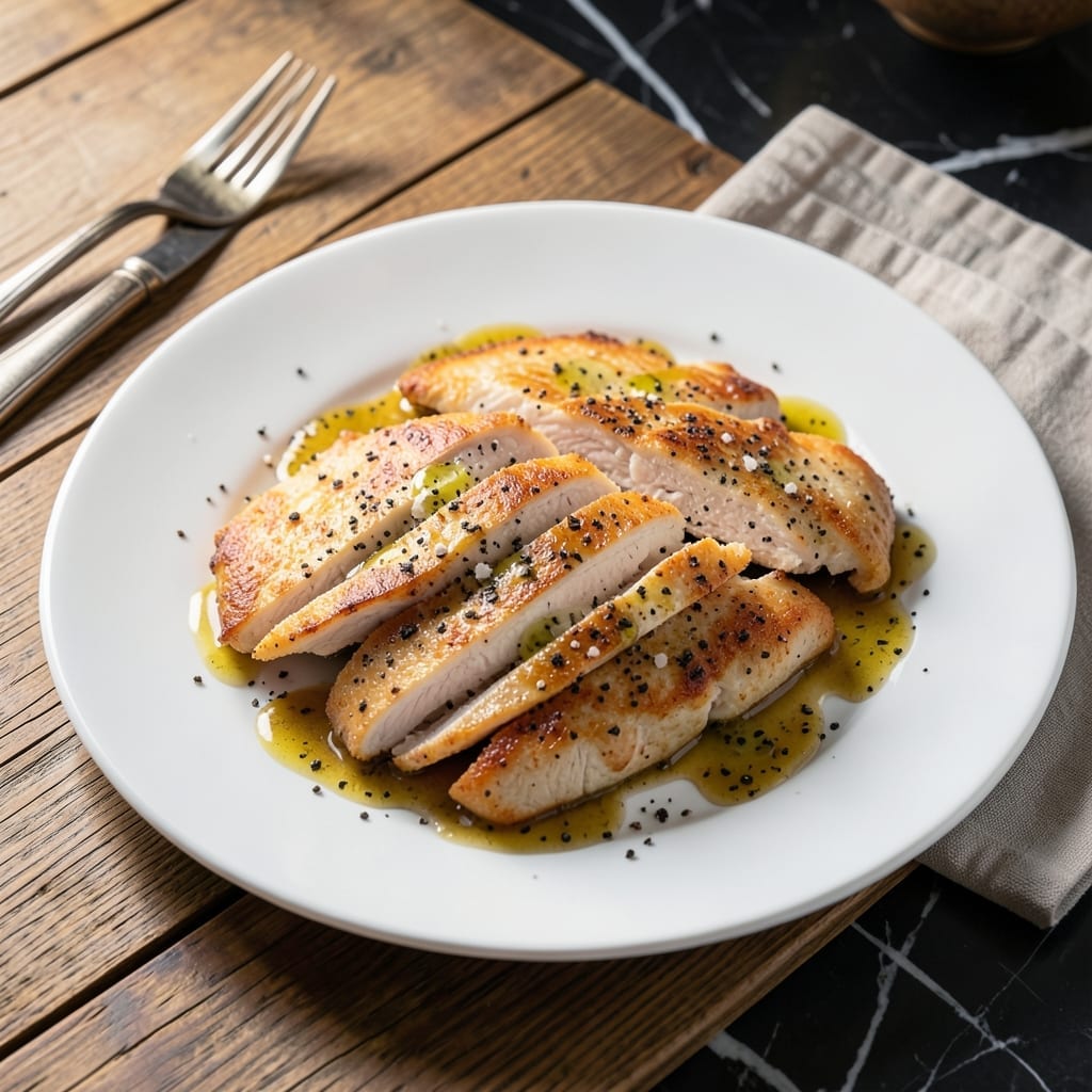 Chicken Scaloppine Recipe: Thin-Cut Elegance With Lemon-Caper Sauce Chicken Scaloppine Recipe: Thin-Cut Elegance With Lemon-Caper Sauce