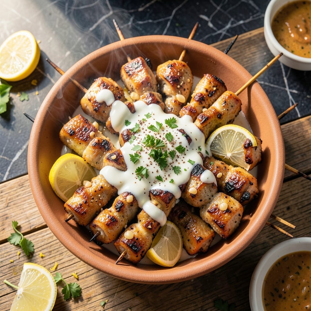 Chicken Shishlik Recipe: Skewered Marinated Grill Delight Chicken Shishlik Recipe: Skewered Marinated Grill Delight