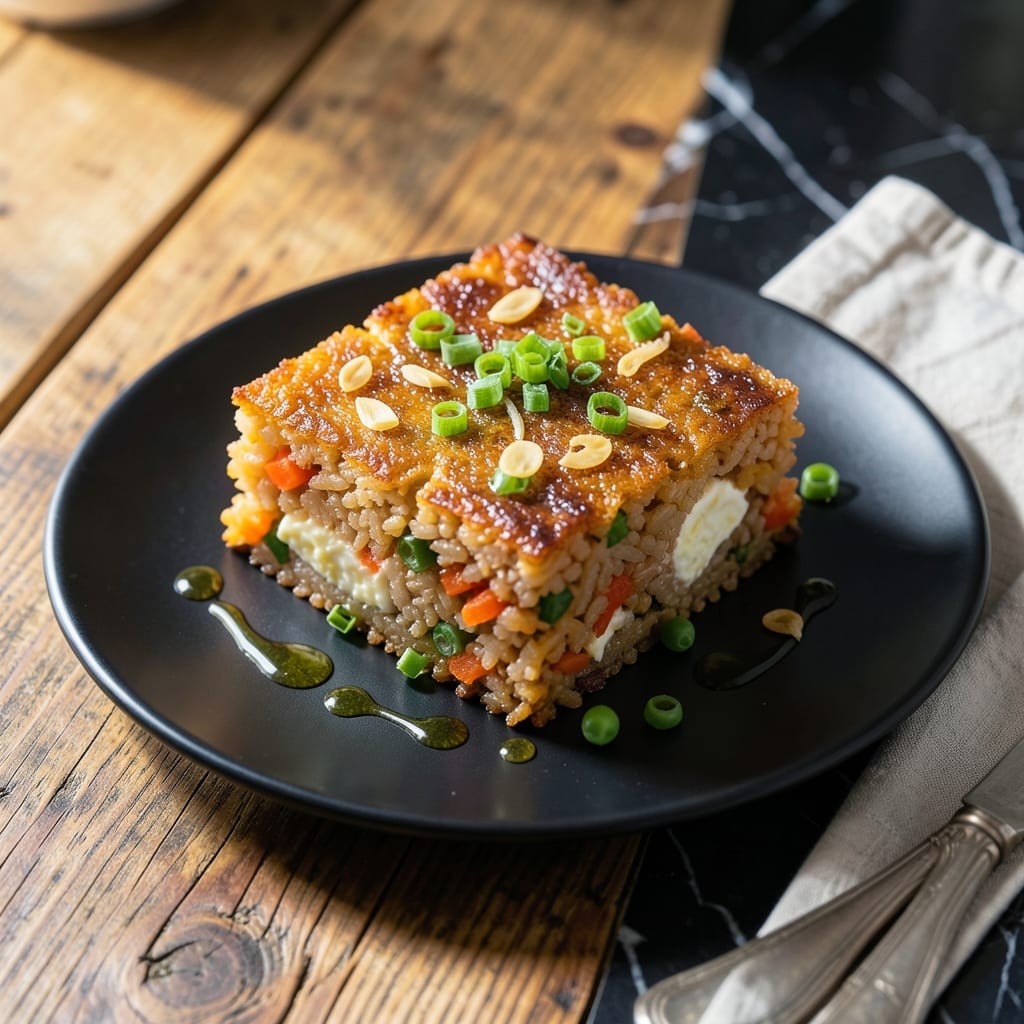 Fried Rice Cake Recipe: Crispy Edges With Chewy Centers