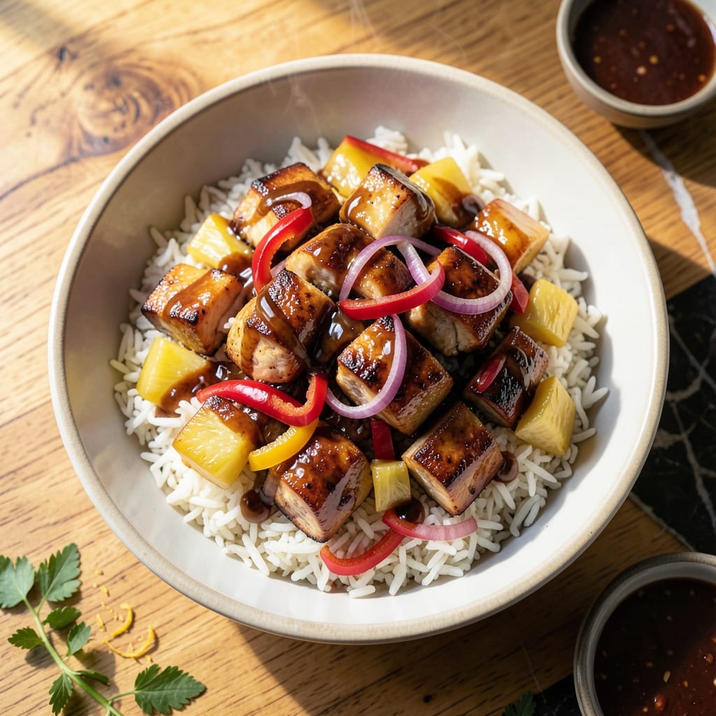Hawaiian Rice Bowl Recipe: Tropical Flavors in Every Bite Hawaiian Rice Bowl Recipe: Tropical Flavors in Every Bite