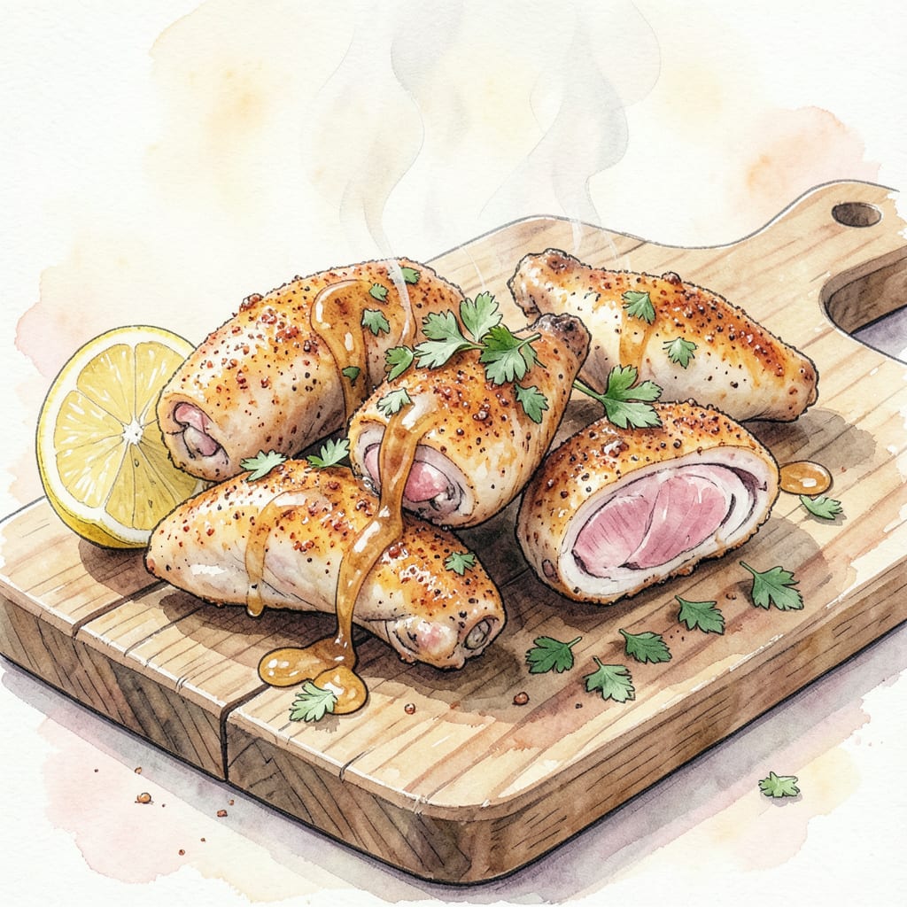 Baked Boneless Chicken Wings Recipe: Crispy Outside, Juicy Within
