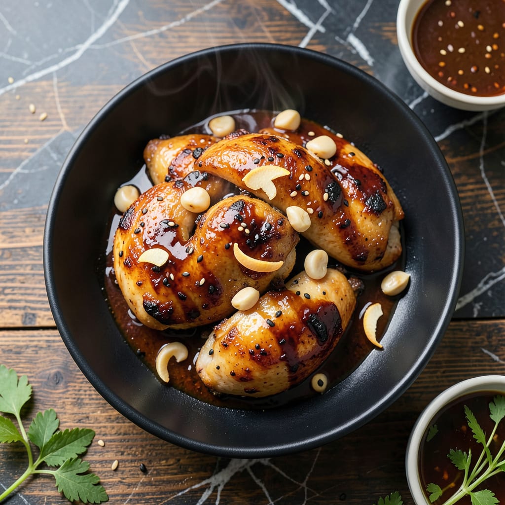 baked chicken soy sauce recipe detailed visual guide