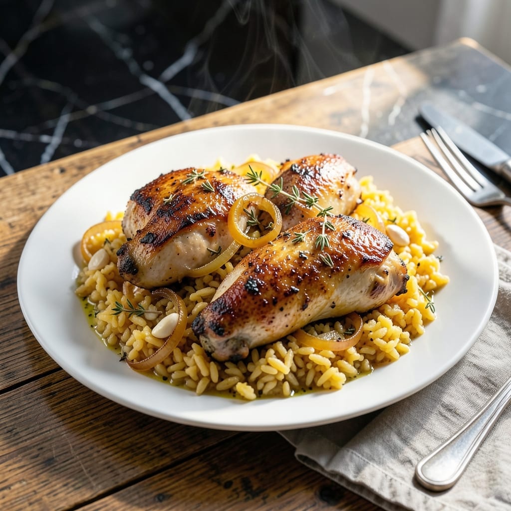 Chicken Thighs and Rice A Roni Recipe: One-Pot Savory Comfort Meal