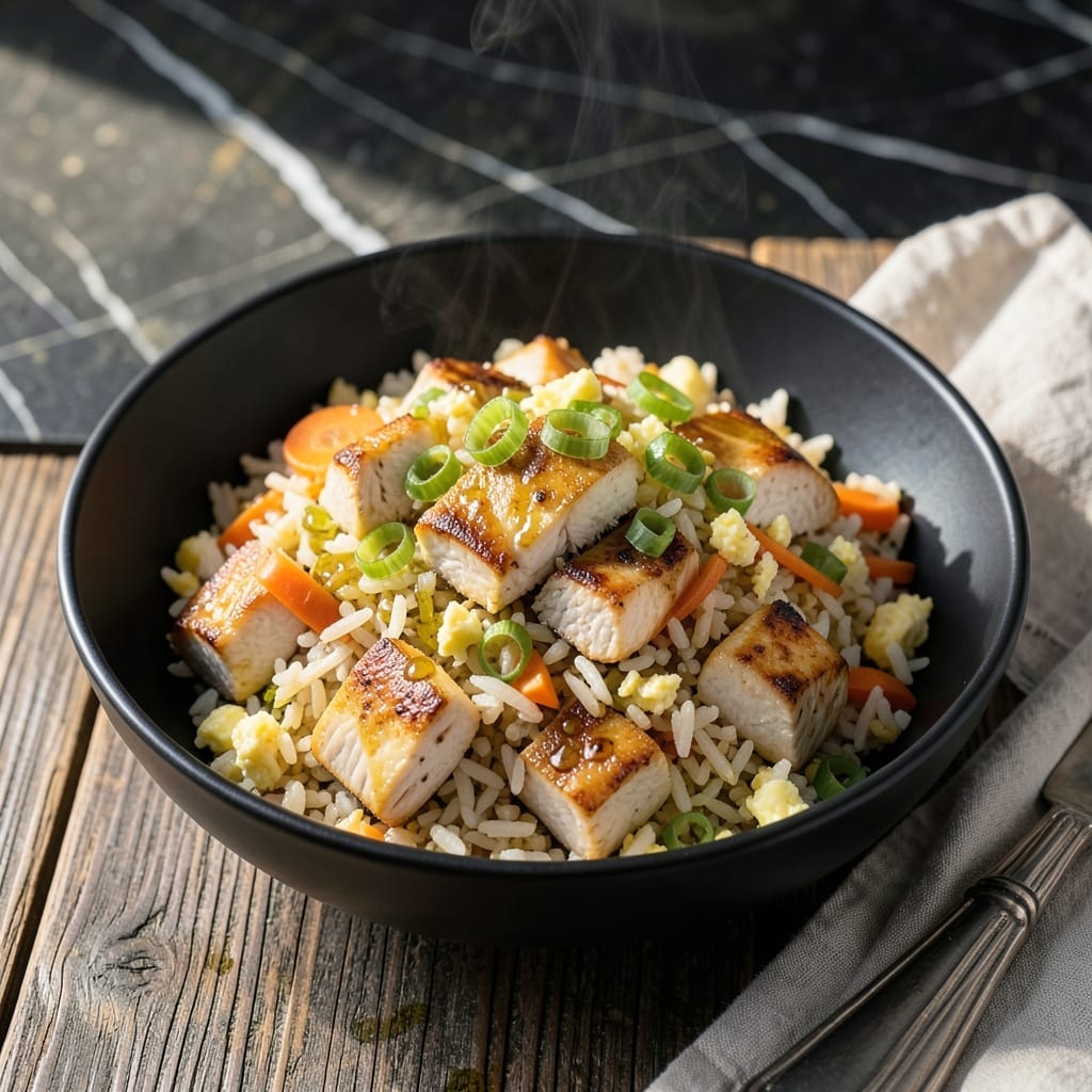 Chicken Fried Rice Recipe With Ginger: Wok-Tossed Aromatic Bites