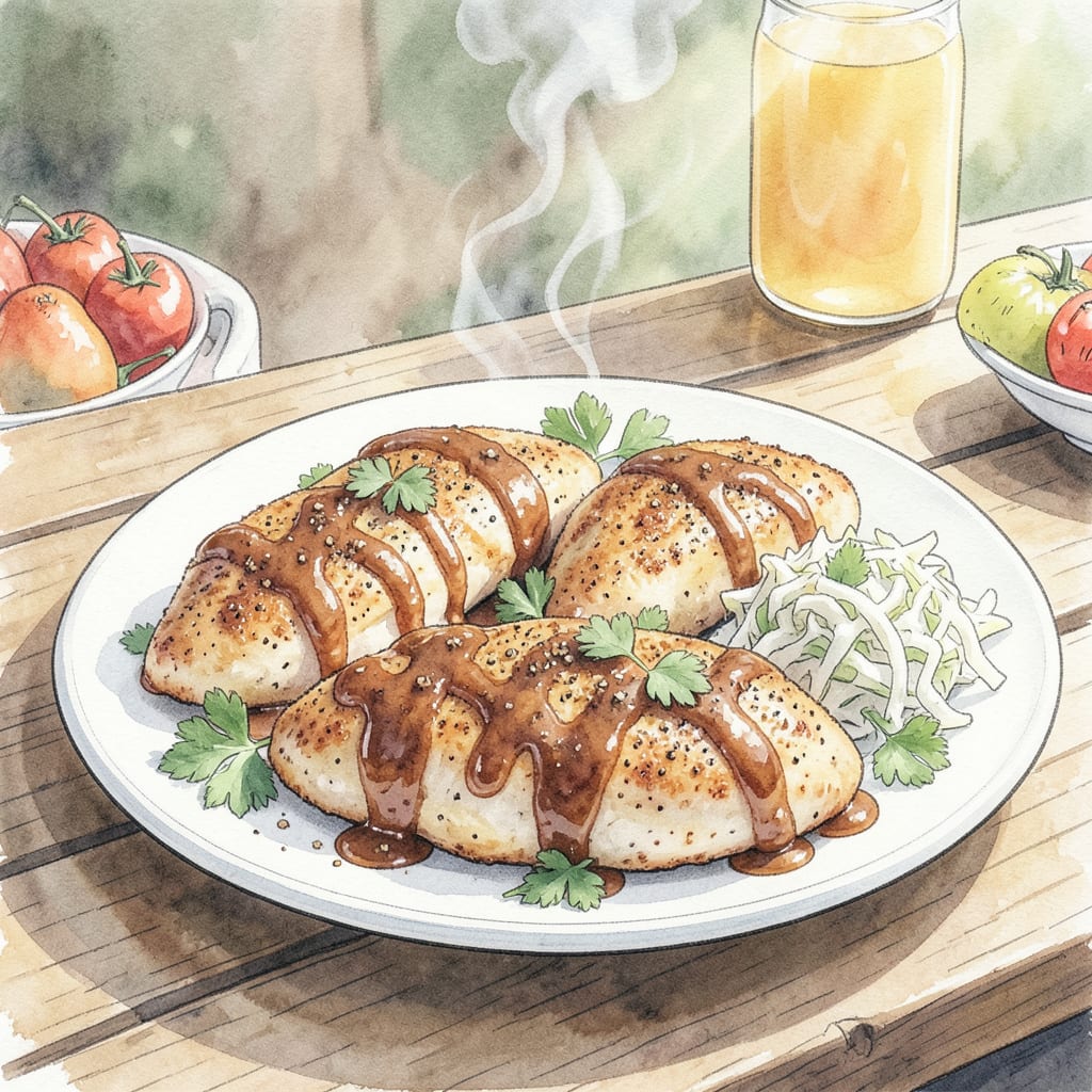 BBQ Chicken Breast Recipe Air Fryer: Crispy Outside, Juicy Inside