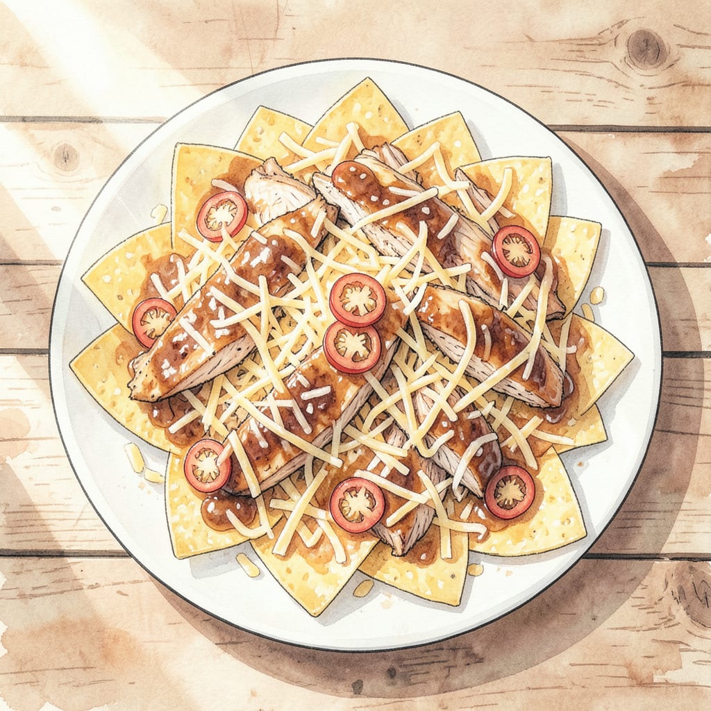 BBQ Chicken Nachos Recipe Loaded: Ultimate Game-Day Snack Attack