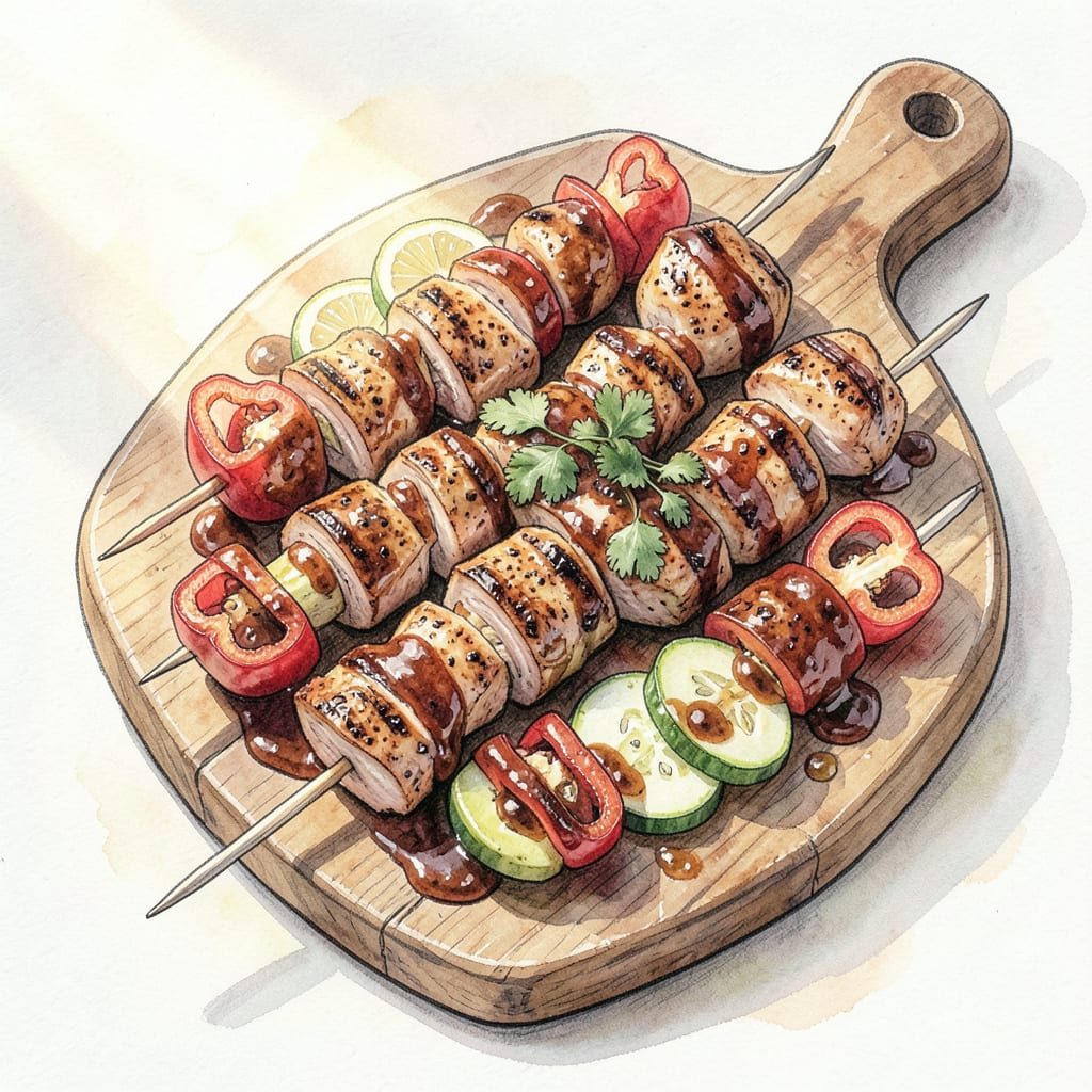 BBQ Chicken Skewers Recipe: Juicy Grilled Perfection Every Time