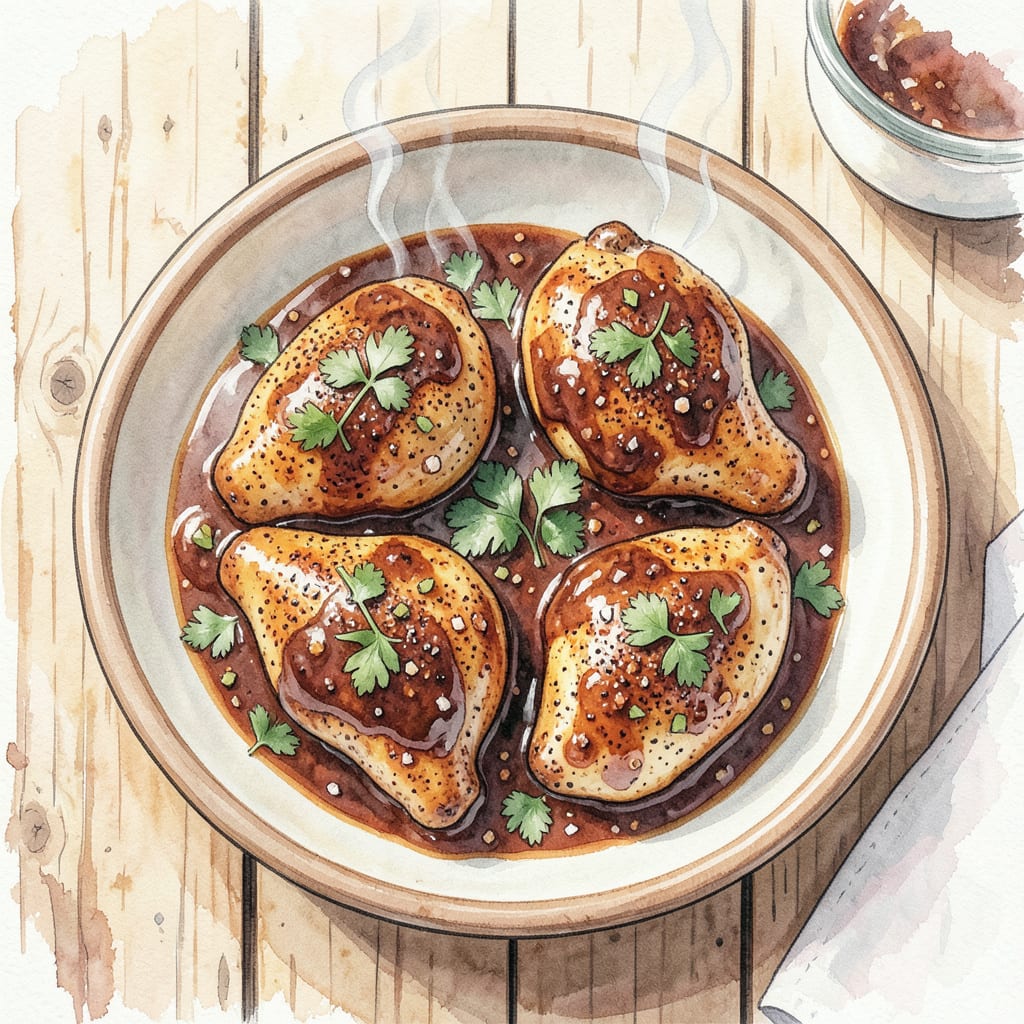 BBQ Chicken Thighs Recipe Oven: Fall-Off-The-Bone Tender Perfection