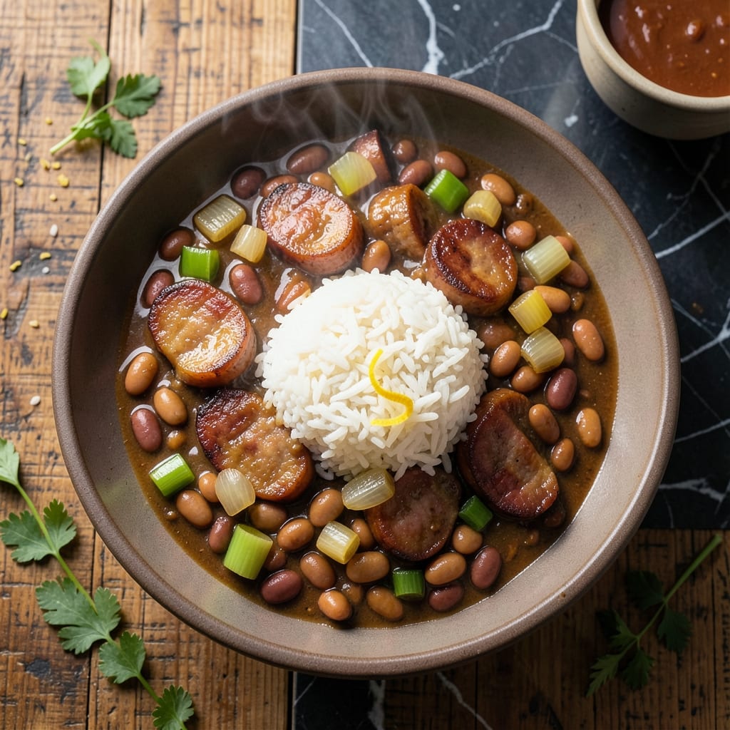 New Orleans Red Beans and Rice Recipe Slow Cooker: Hands-Free Creole Comfort New Orleans Red Beans and Rice Recipe Slow Cooker: Hands-Free Creole Comfort
