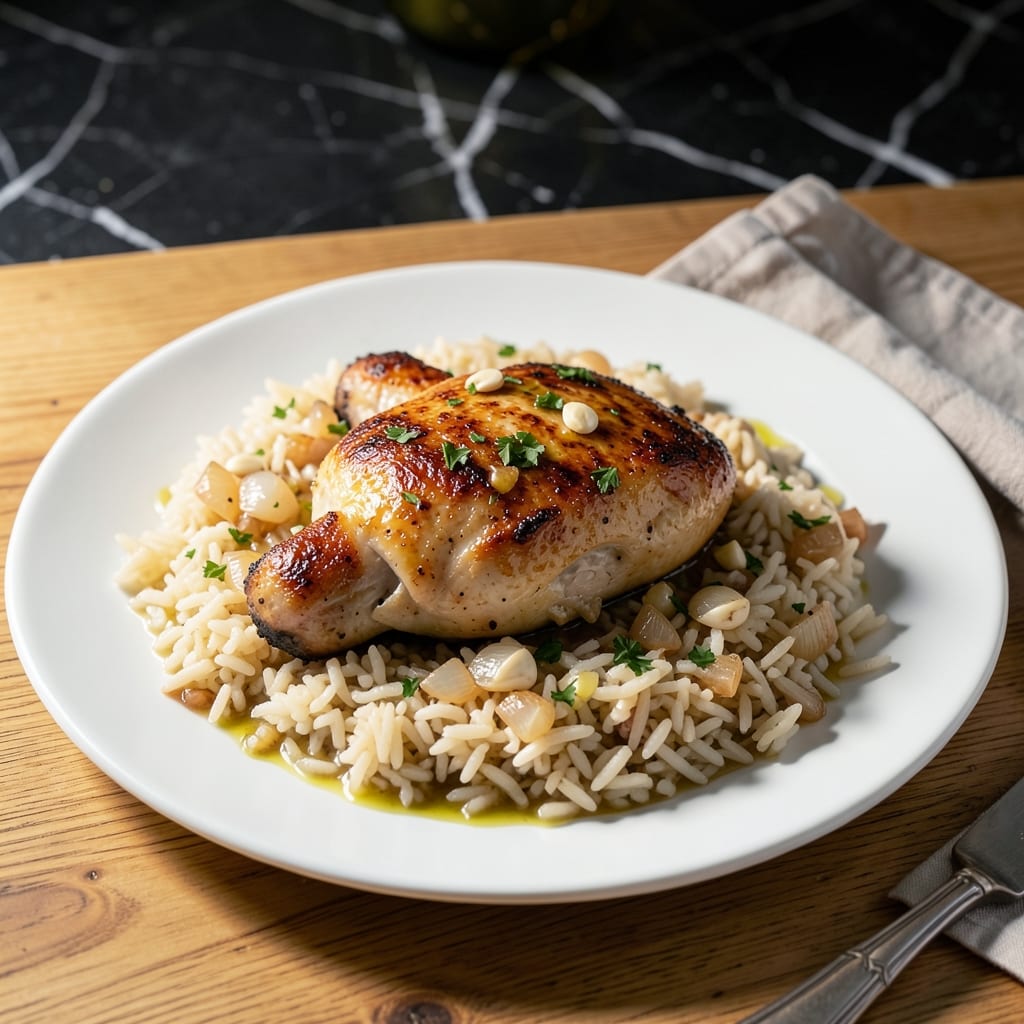 Italian Chicken and Rice Recipe: One-Pan Mediterranean Comfort