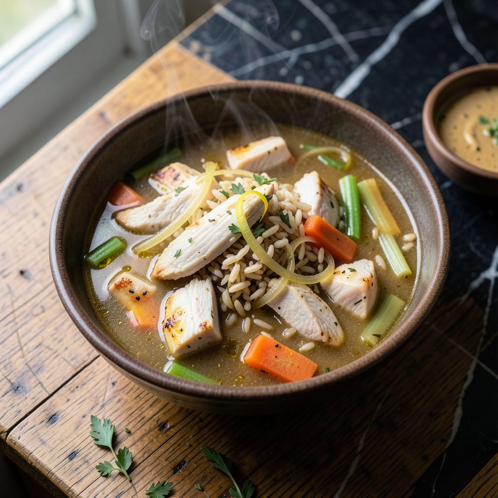 Mariano's Chicken and Wild Rice Soup Recipe: Hearty Broth With Earthy Grains Mariano's Chicken and Wild Rice Soup Recipe: Hearty Broth With Earthy Grains