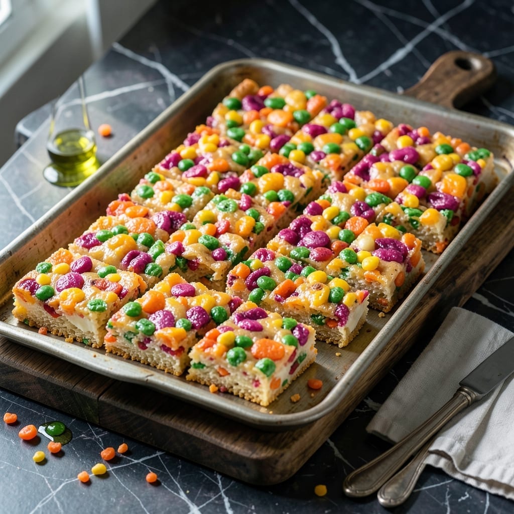 Fruity Pebbles Rice Krispy Bars Recipe: Colorful Crunch in Every Square