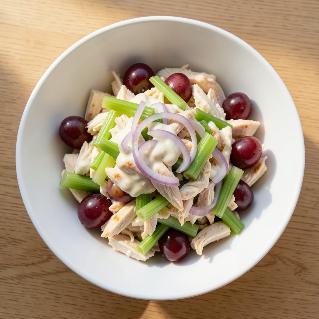 Ingredients For Chicken Salad Recipe: Crunchy Creamy Lunch Delight Ingredients For Chicken Salad Recipe: Crunchy Creamy Lunch Delight