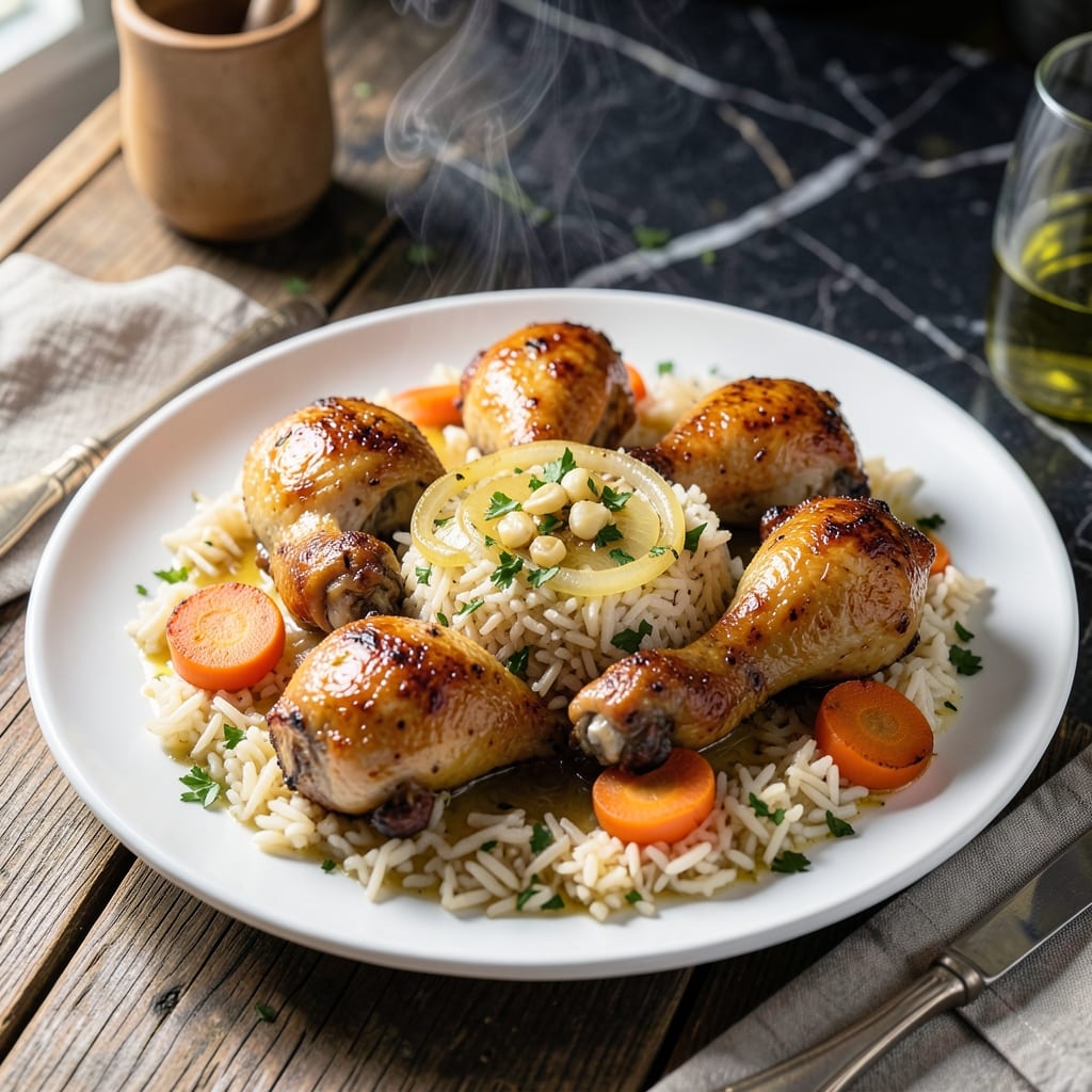 Chicken and Rice Recipe With Drumsticks: One-Pot Savory Harmony Chicken and Rice Recipe With Drumsticks: One-Pot Savory Harmony