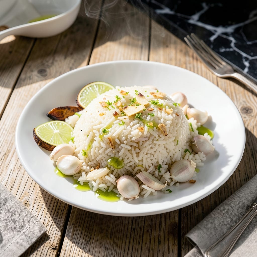 Ginger Lime Rice Recipe: Zesty Citrus Infusion for Fluffy Grains