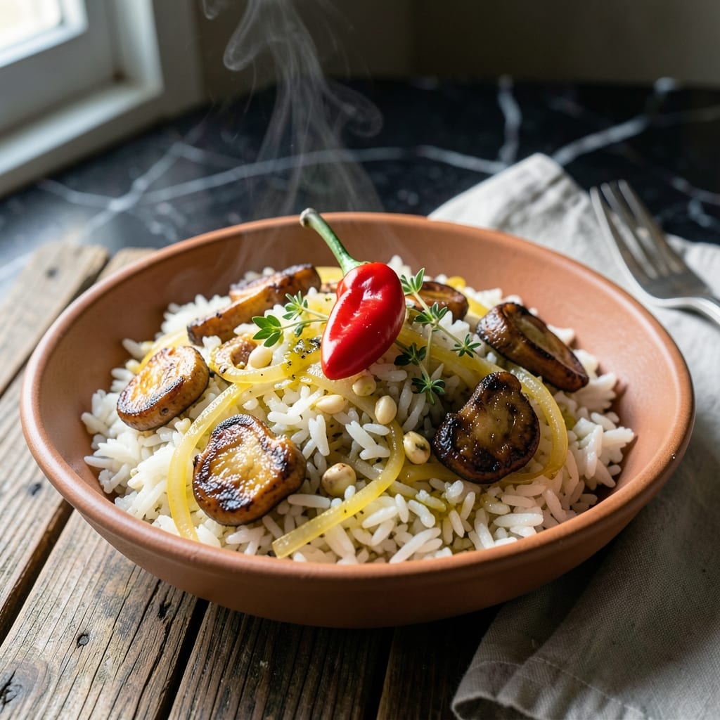 Haitian Mushroom Rice Recipe: Earthy Flavors With Island Spice