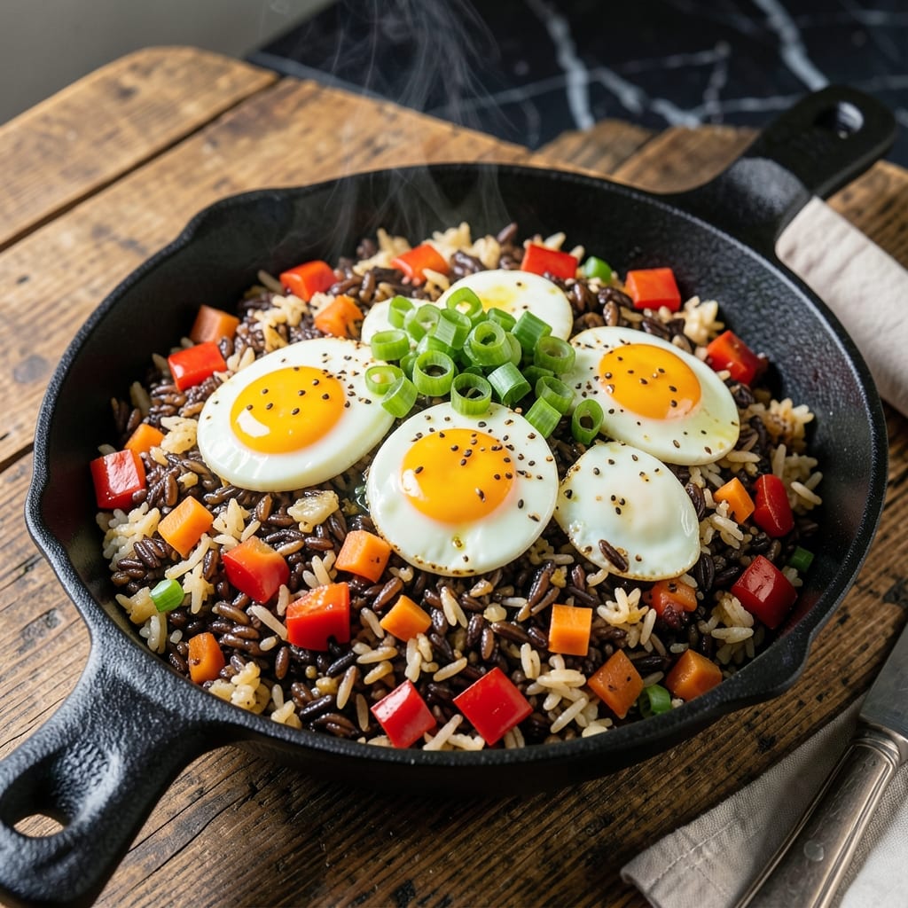 Wild Rice Fried Rice Recipe: Nutty Texture and Bold Flavors