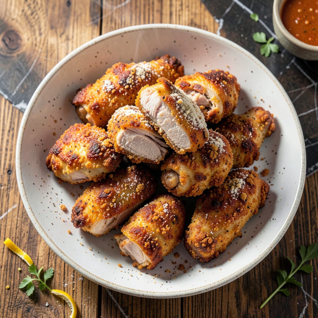 Complete best air fryer southern fried chicken recipe overview image