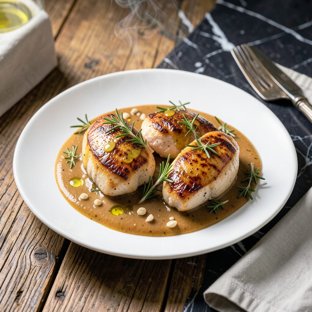 Best Baked Chicken Breast Recipe With Sauce: Herb-Infused Juiciness With Creamy Pan Drizzling