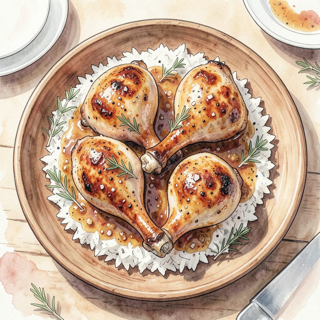 best baked chicken leg recipe detailed visual guide
