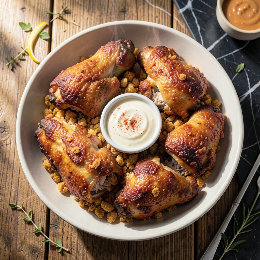 best buttermilk fried chicken recipe ever example with annotations