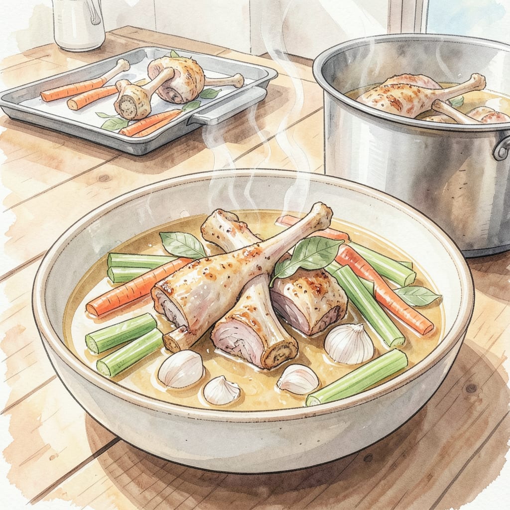 Complete Best Chicken Bone Broth Recipe: Rich and Nourishing Soup Base overview image