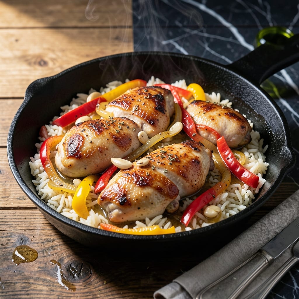 Chicken And Rice Skillet Dinner Recipe: One-Pan Weeknight Marvel