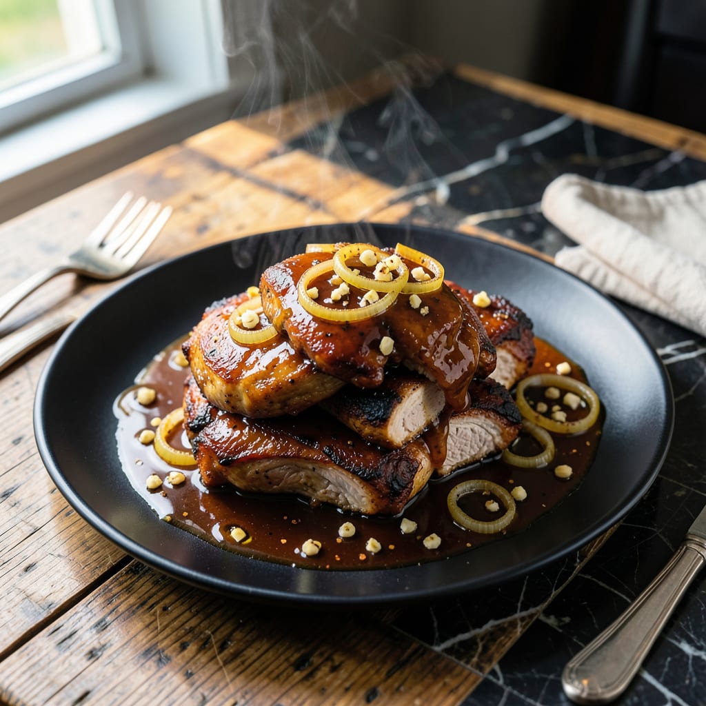 Comprehensive big easy cajun bourbon chicken recipe visual reference