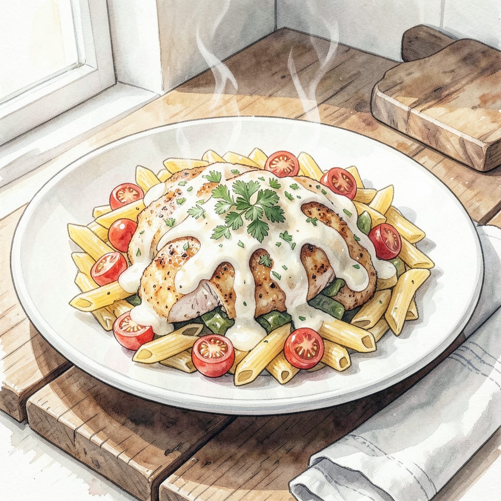 Birds Eye Garlic Chicken Pasta Recipe: Quick Creamy Comfort