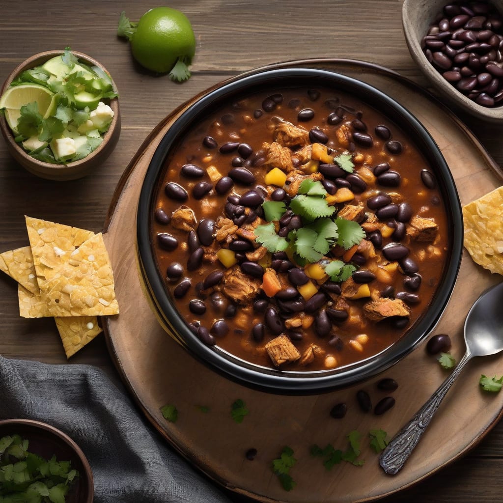 Black Bean Chicken Chili Recipe: Hearty Southwestern Flavors in One Pot