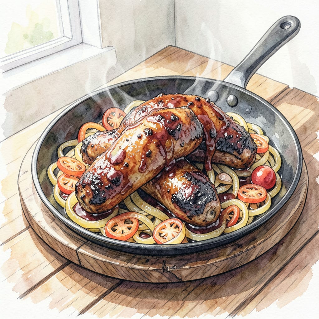 Black Chicken Meat Recipe: Rich & Savory Braised Perfection