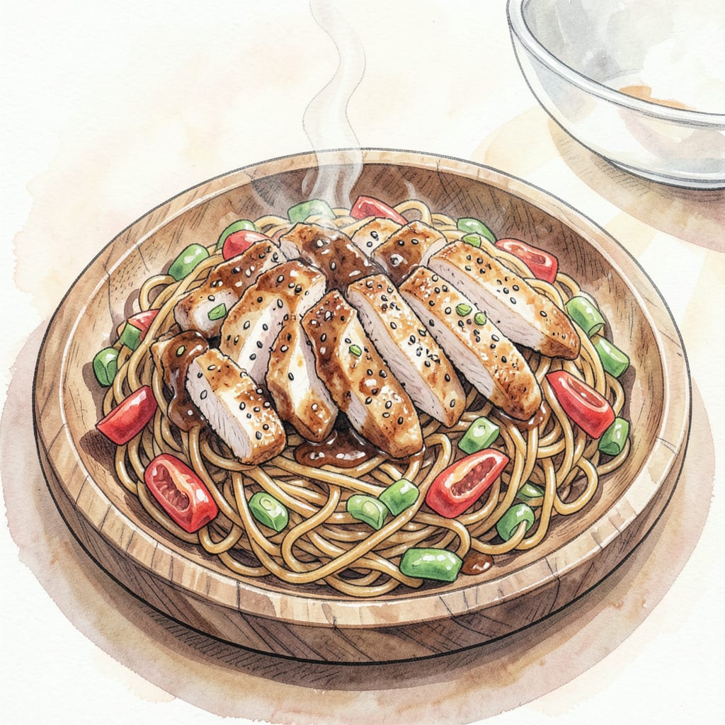 Blackstone Chicken Lo Mein Recipe: Wok-Seared Perfection in Minutes