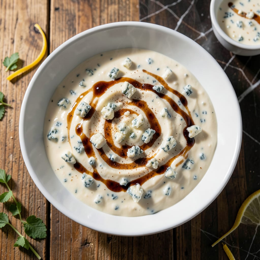 Blue Cheese Dipping Sauce for Chicken Wings Recipe: Bold and Tangy Creaminess